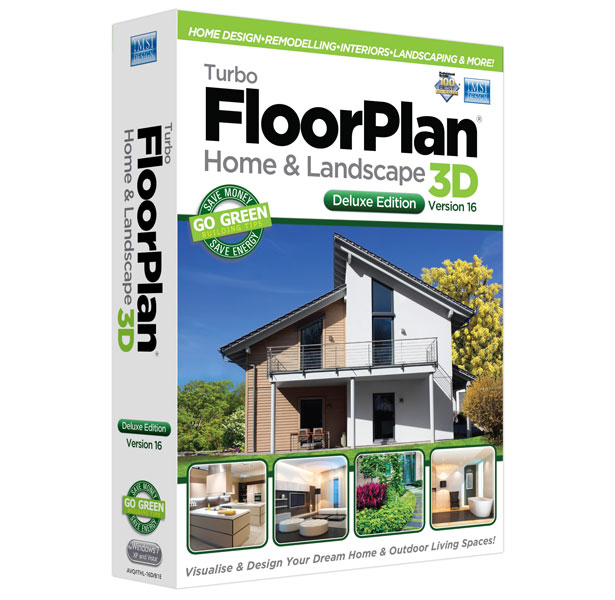 TurboFloorPlan 3D Home & Landscape Deluxe 16
