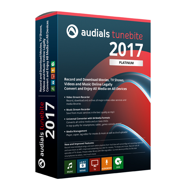 Audials Tunebite Platinum 2017