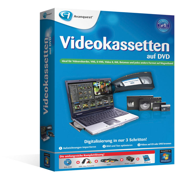 Videokassetten auf DVD