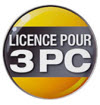 Licence pour 3 PC