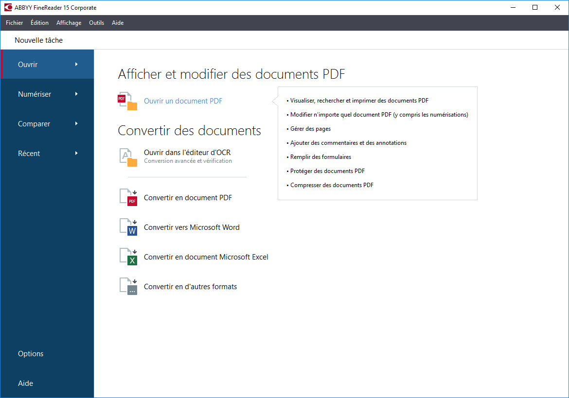 L’intelligente solution PDF, Convertir, modifier, partager et collaborer sur des PDF et des scans dans un espace de travail numérique.