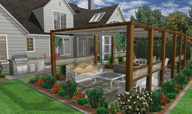 Plan, design and visualize your landscape and outdoor living spaces!