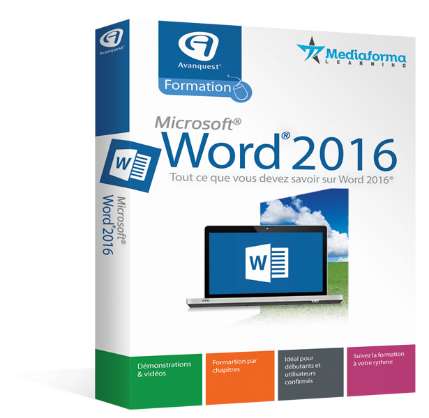 Formation à Word 2016