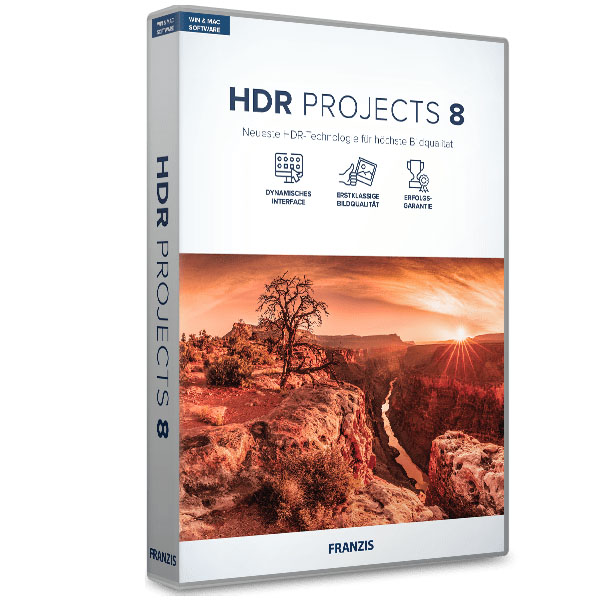 HDR projects 8 pour Mac