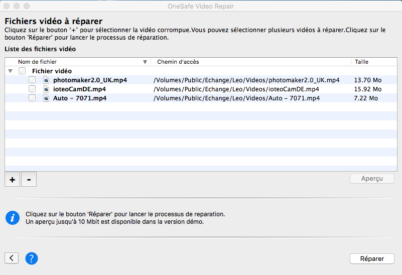 Répare vos fichiers vidéo tout en préservant l'intégrité du format