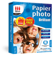 Papier Photo Brillant Maxi Pack - 100 feuilles