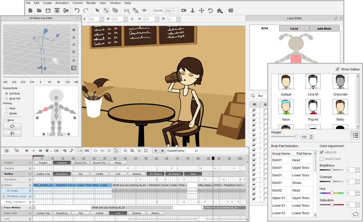 TÉLÉCHARGER CRAZYTALK ANIMATOR PRO GRATUIT GRATUITEMENT