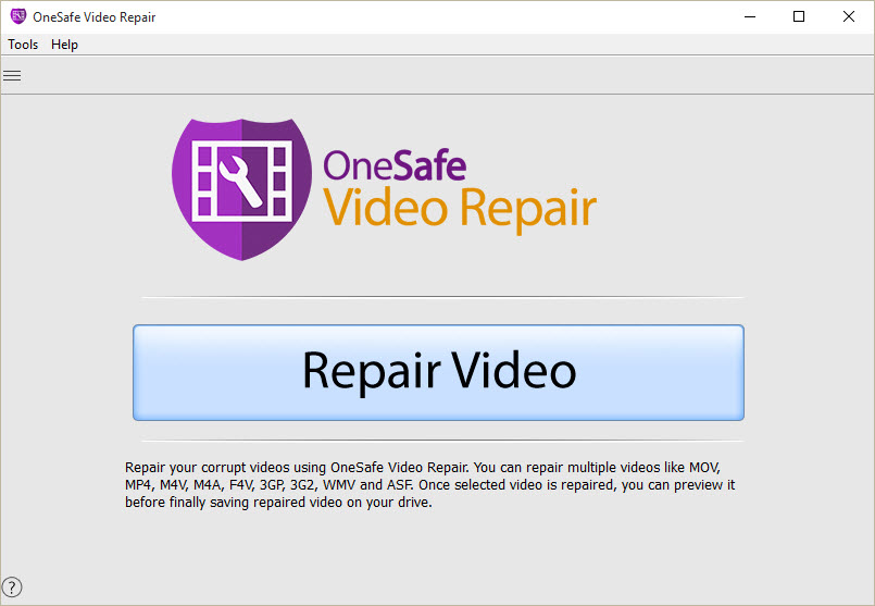 The most powerful tool to repair your corrupt video files