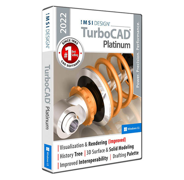 TurboCAD 2022 Platinum - Subscription