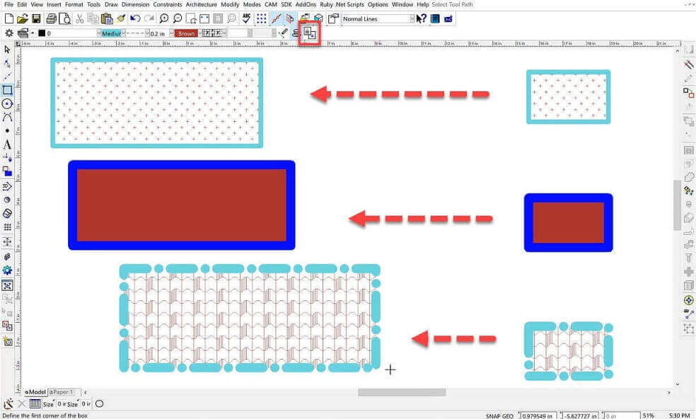 simple 2d cad software free windows 10