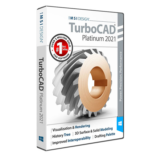 TurboCAD 2021 Platinum - Abonnement