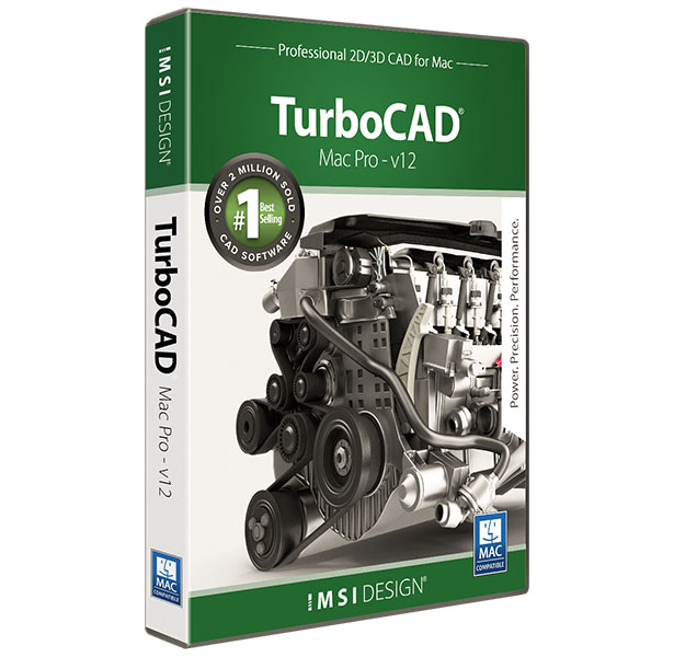 TurboCAD Mac Pro V12 - powerpack