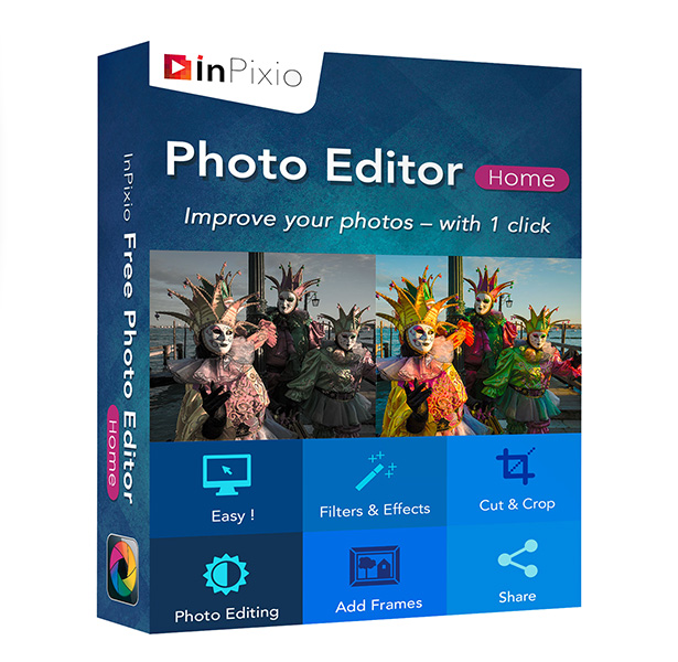 InPixio Photo Editor - Home Edition